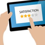 Vector graphic of rating stars (3 stars)