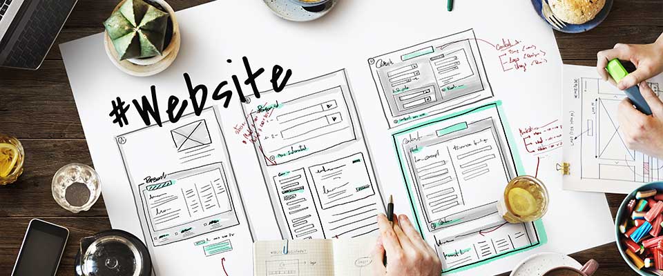 image of a group reviewing a web design concept which - how to talk to your web designer